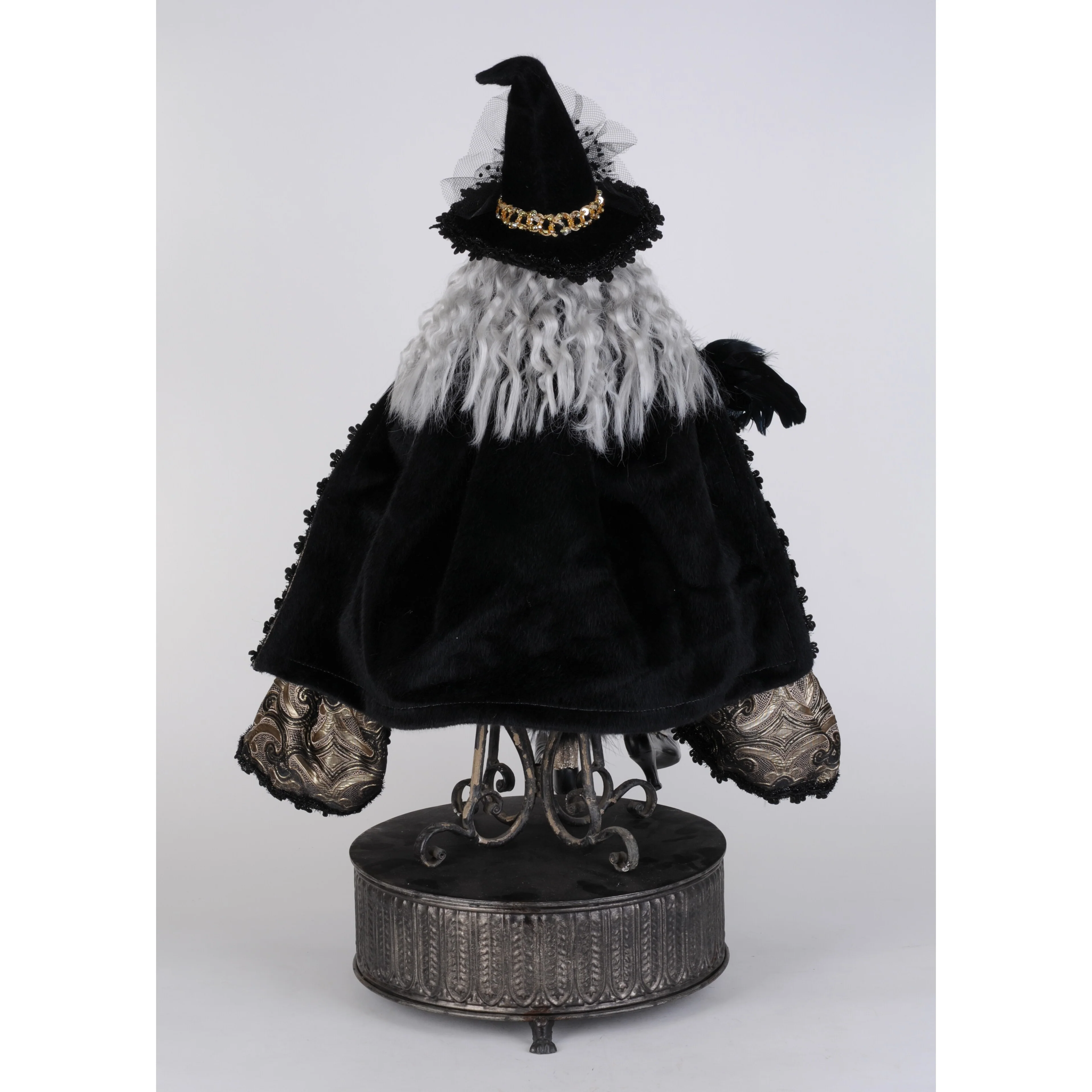 Madam Corvina Sitting Witch Figurine, 26" - Image 2
