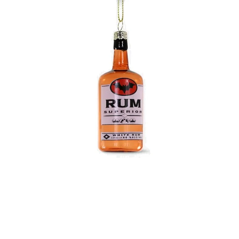 Making Spirits Bright Glass Ornament (6 styles - sold individually) - Image 2