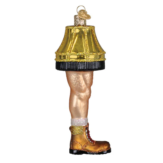 Man Leg Lamp Ornament, 5.5" - Image 2