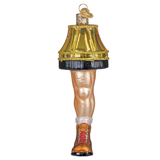 Man Leg Lamp Ornament, 5.5" - Image 3