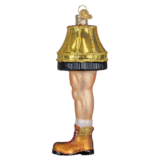 Man Leg Lamp Ornament, 5.5" - Image 4