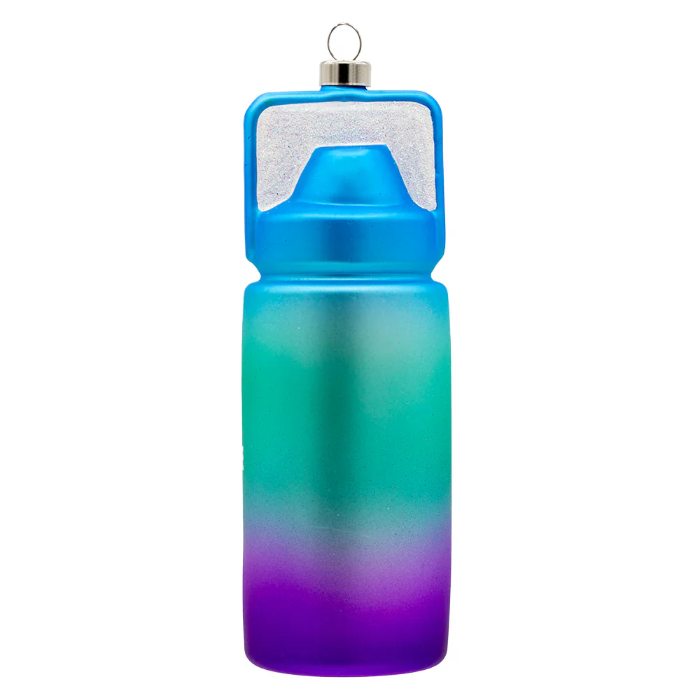 Motivational Water Bottle Glass Ornament - Image 3