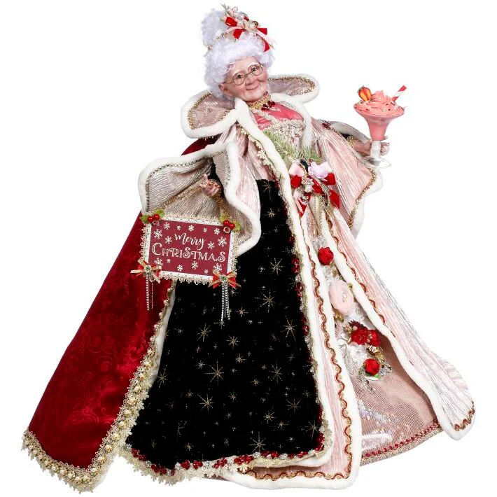 Mrs. Claus Fashion Figurine, 24"