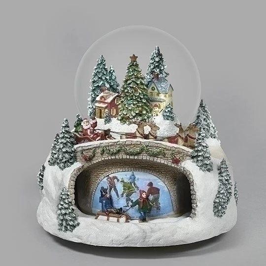 Musical Rotating Dome W/ Kids, 5"