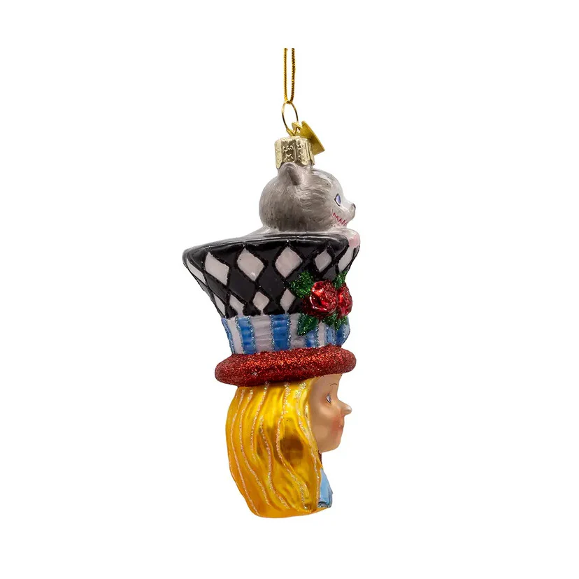 Noble Gems™ Alice Head Ornament, 4.5" - Image 2