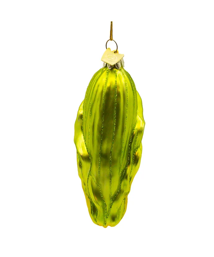Noble Gems™ Corn On The Cob Glass Ornament - Image 4