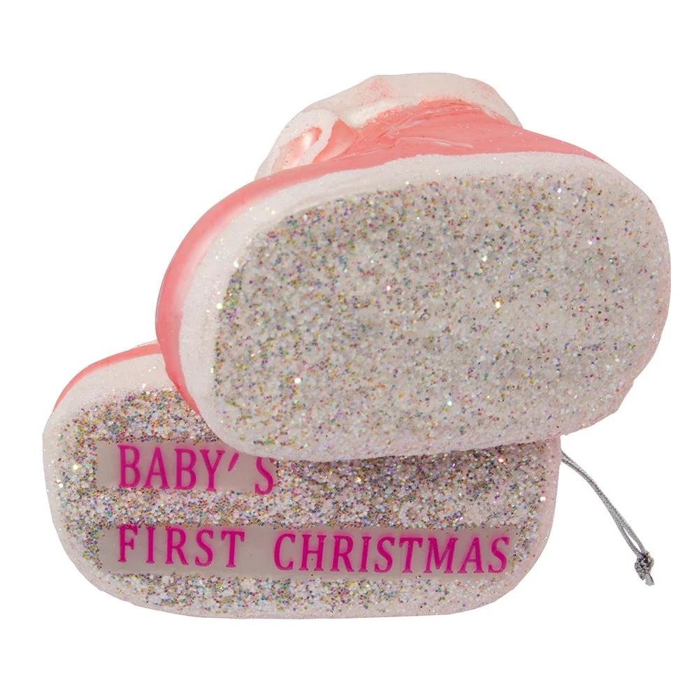 Noble Gems™ Glass Baby Girl Ornaments, 4" (Set of 4) - Image 3