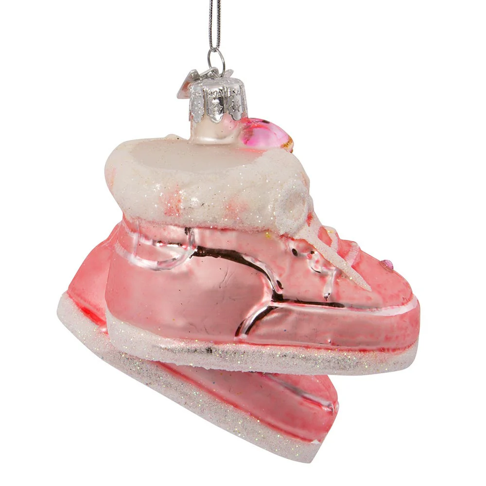 Noble Gems™ Glass Baby Girl Ornaments, 4" (Set of 4) - Image 6