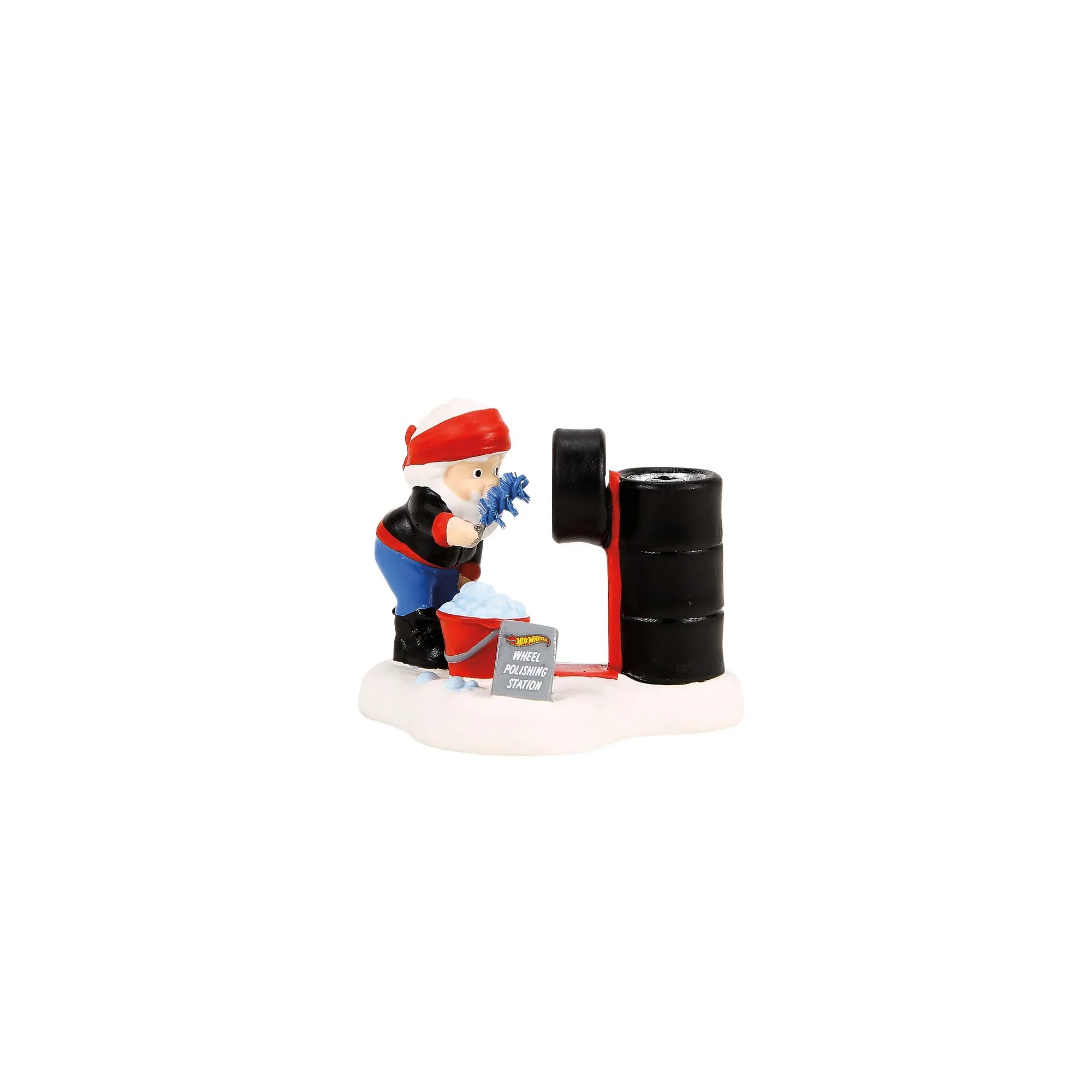 North Pole Series Village - Hot Wheels Detail Center Figurine, 7.3" (Set of 2) - Image 7
