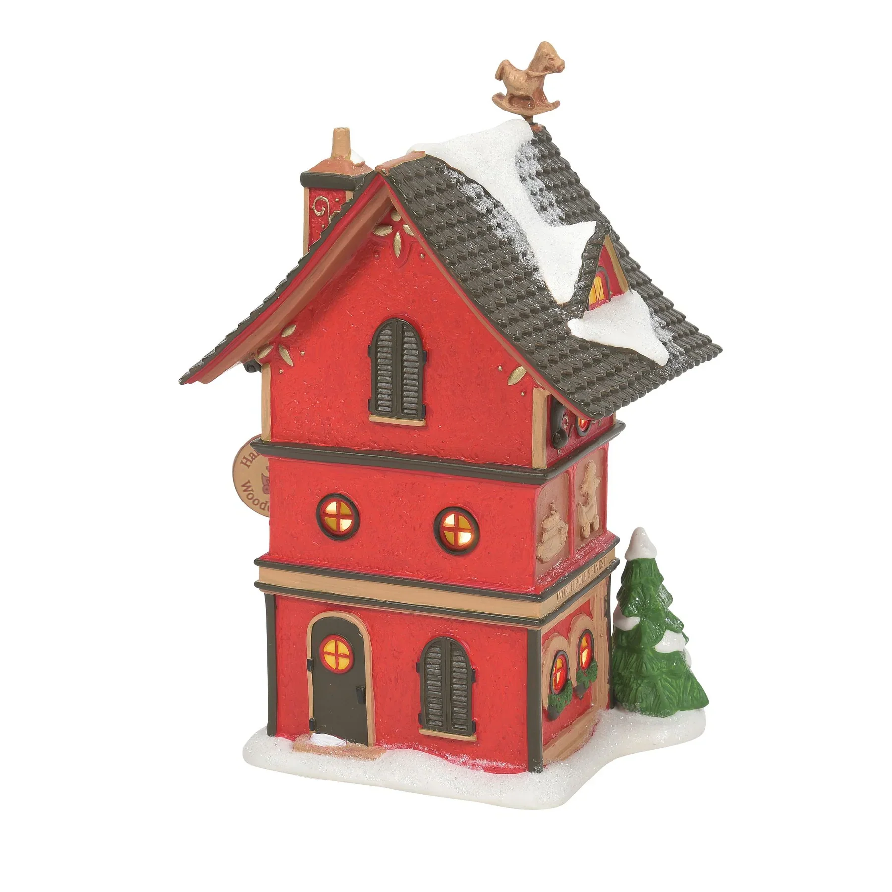 North Pole Series Village - North Poles Finest Wooden Toys Figurine - Image 4