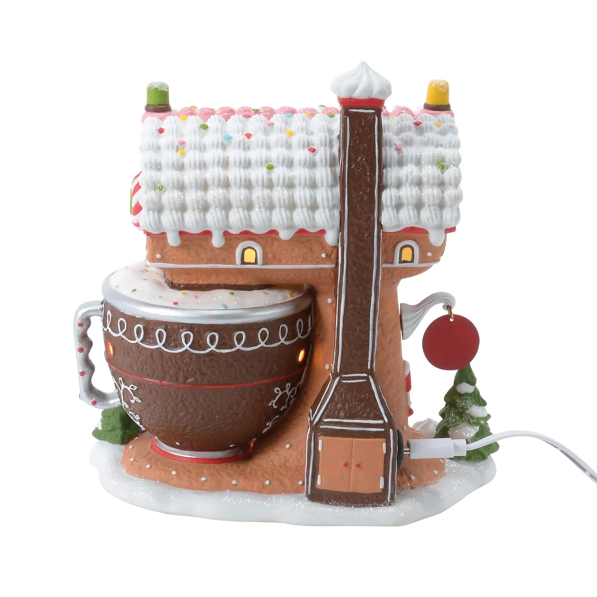 North Pole Series Village - Piper's Piping Academy Figurine, 6.5" - Image 4