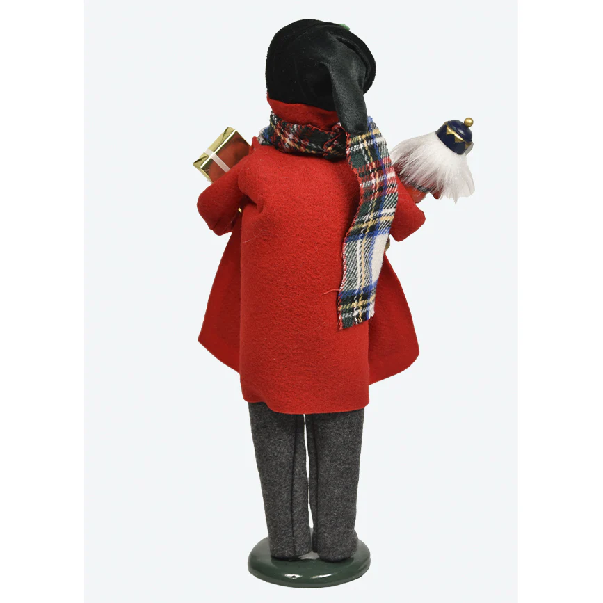 Nutcracker Family Man Caroler Figurine, 13" - Image 3