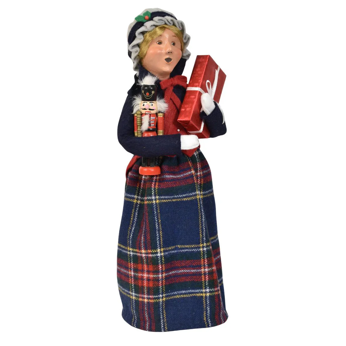 Nutcracker Family Woman Caroler Figurine, 13"