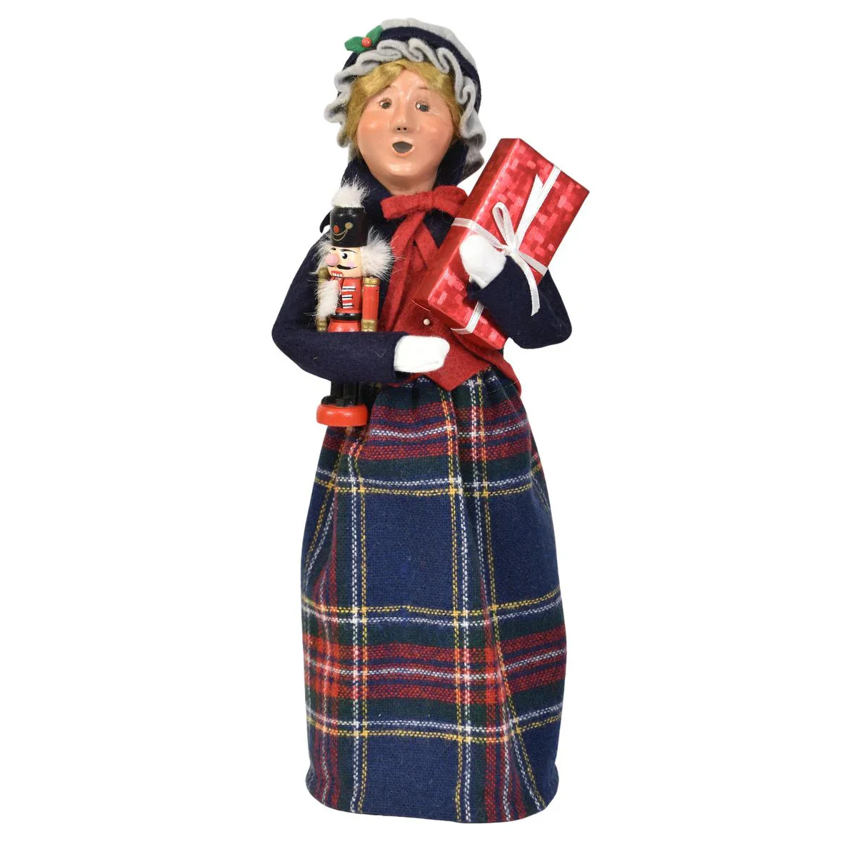 Nutcracker Family Woman Caroler Figurine, 13" - Image 4