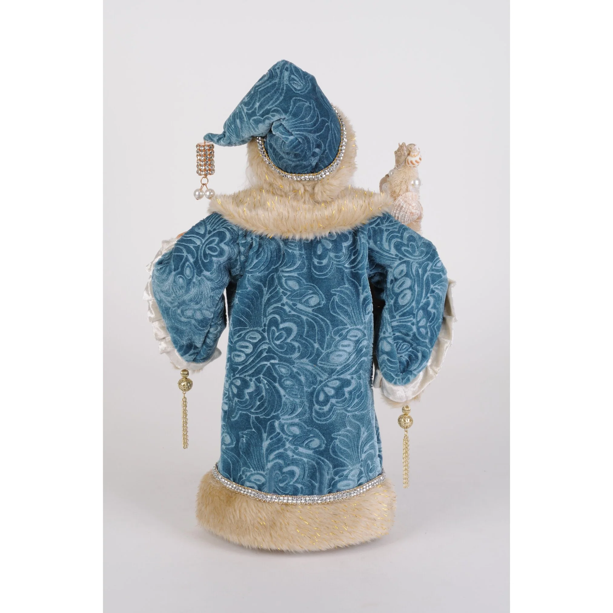 Ocean Blue Santa Figurine, 17" - Image 2