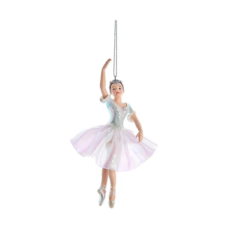 Opalescent Ballerina Ornaments, 6.5" (2 Styles – Sold individually) - Image 2