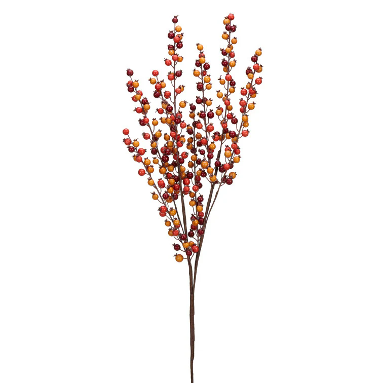 Orange Berry Bush, 34"