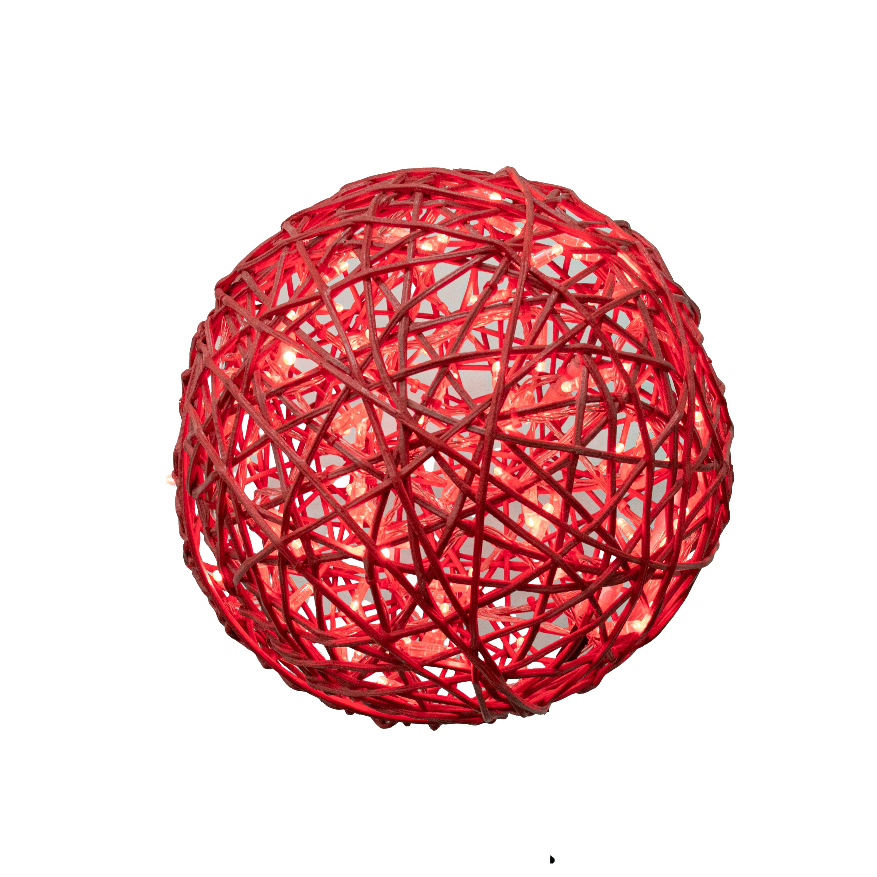 Organic 3D Lit Red Ball, 31" (Red LED)
