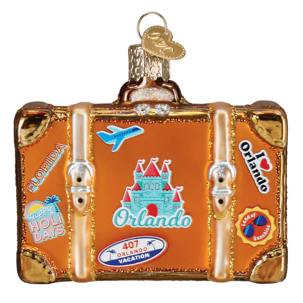 Orlando Suitcase Ornament - Image 2