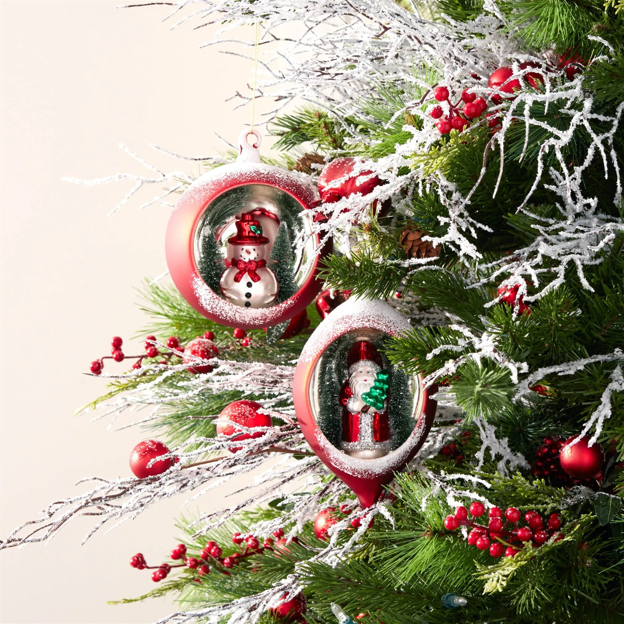Glass Ornament, 5-7" (2 styles - sold individually) - Image 2