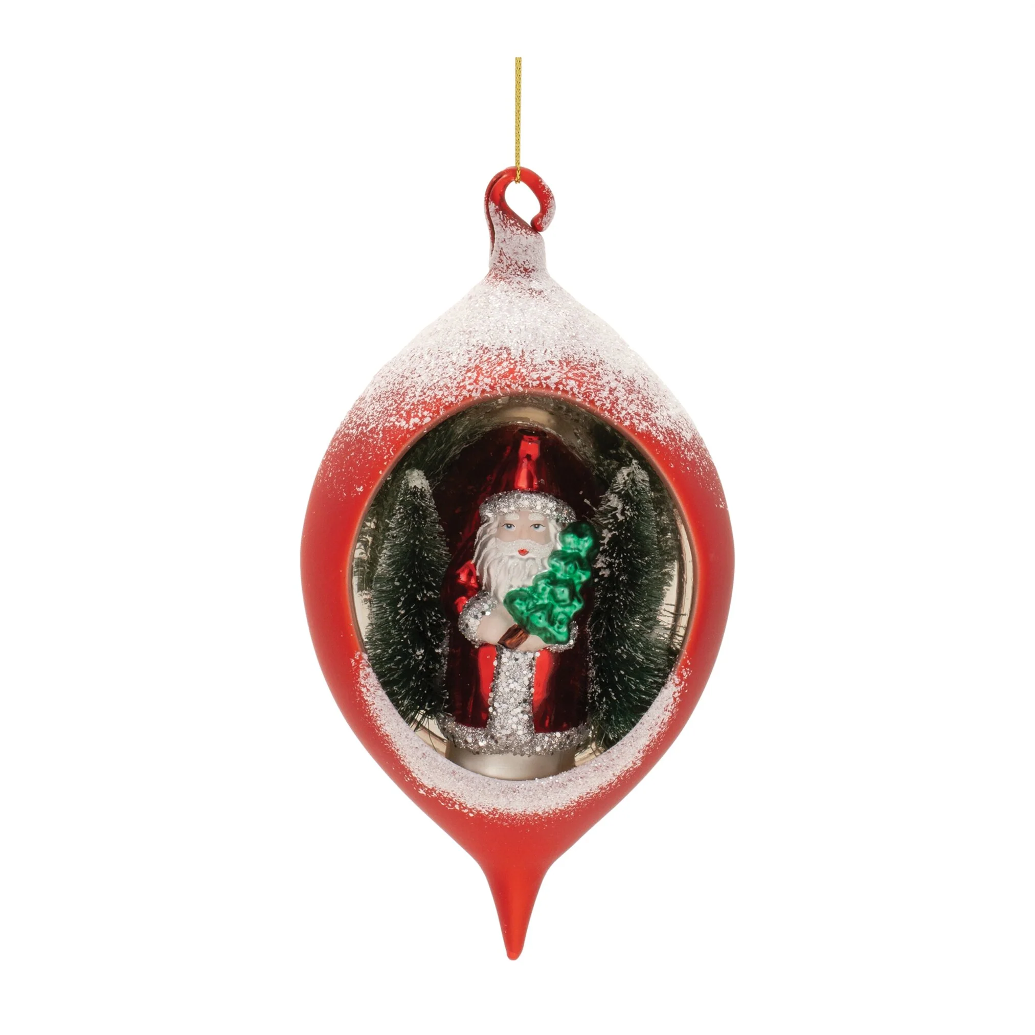 Glass Ornament, 5-7" (2 styles - sold individually) - Image 5