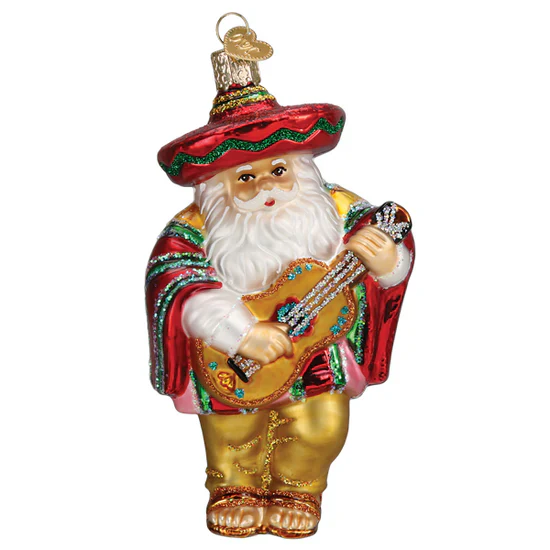 Papa Noel Ornament, 5" - Image 2
