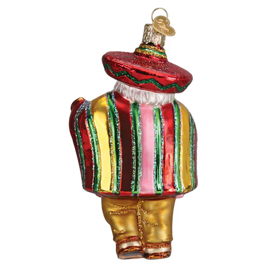 Papa Noel Ornament, 5" - Image 3