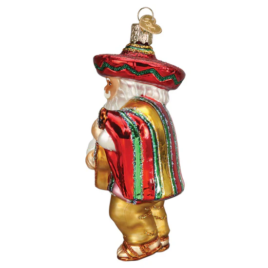 Papa Noel Ornament, 5" - Image 4