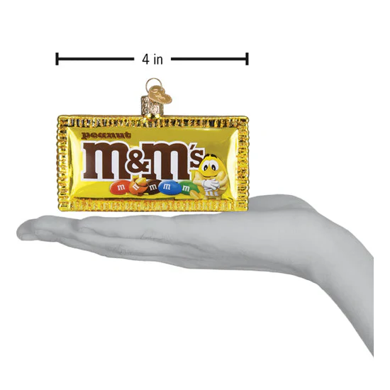 Peanut M&M's Ornament, 4" - Image 5