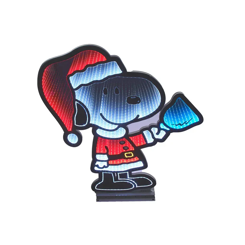 Peanuts© Snoopy With Bell Infinity Light, 35.4" - Image 2