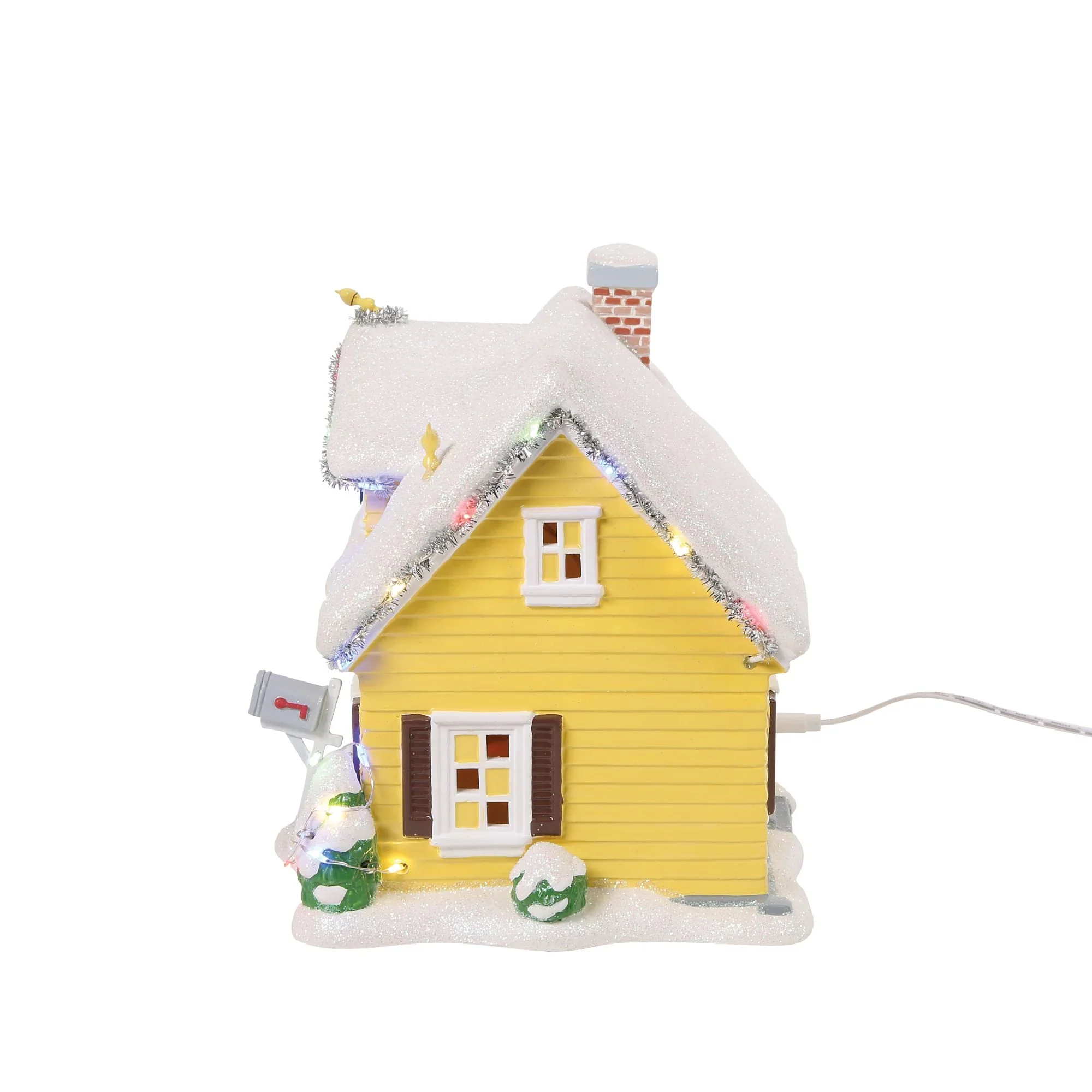 Peanuts Village - The Van Pelt Residence Figurine, 7.25" - Image 4