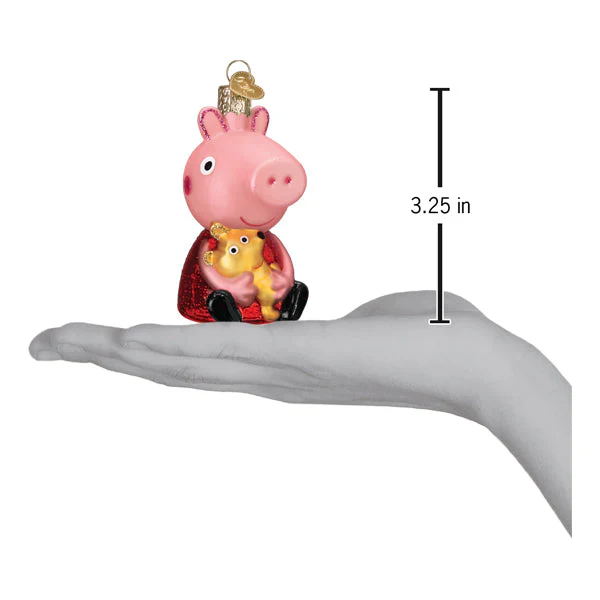 Peppa Pig with Teddy Ornament - Image 5