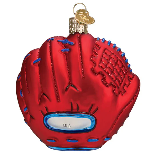 Phillies Baseball Mitt Ornament, 3.75" - Image 3