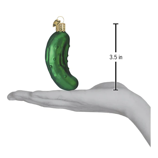 Pickle Ornament, 3.5" - Image 3