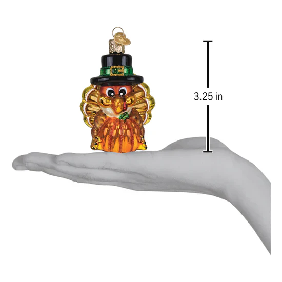 Pilgrim Turkey Ornament, 3.25" - Image 5