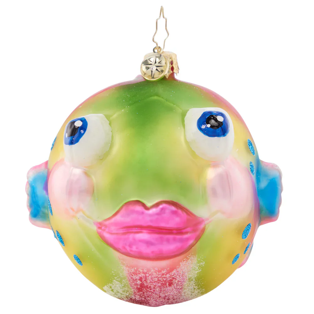 Playful Puffer Ornament