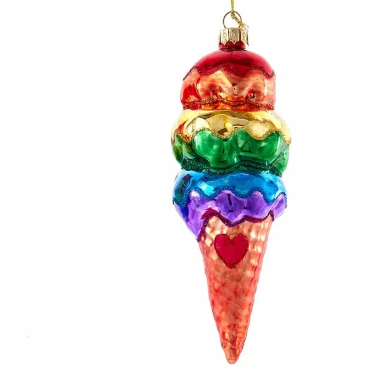 Pride Ice Cream Cone and Popsicle Ornaments (2 Styles – Sold individually) - Image 3