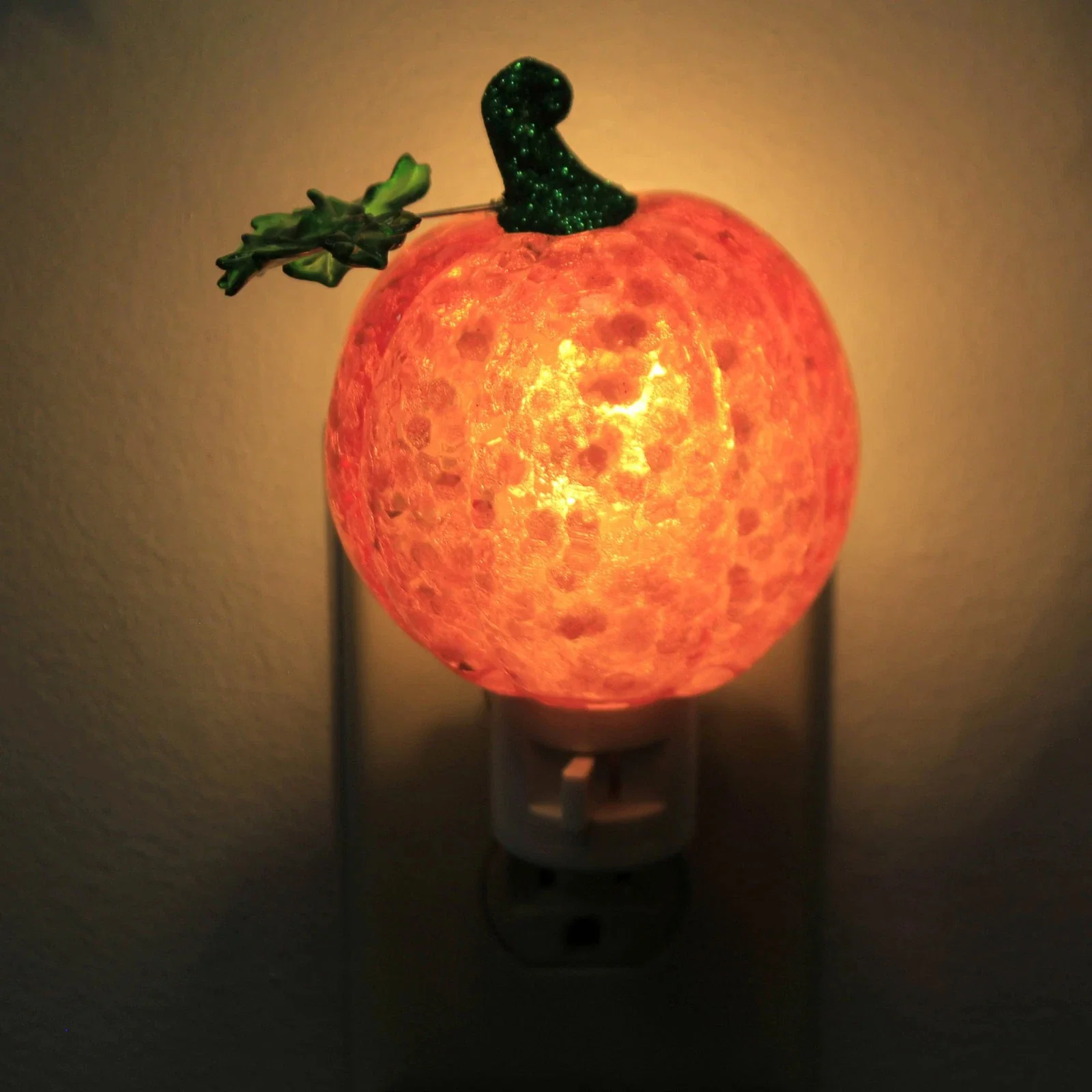 Pumpkin Halloween Night Light, 7" - Image 3