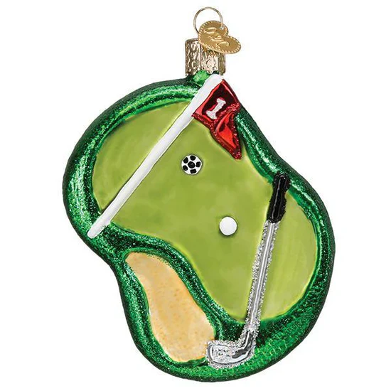 Putting Green Ornament, 4" - Image 2