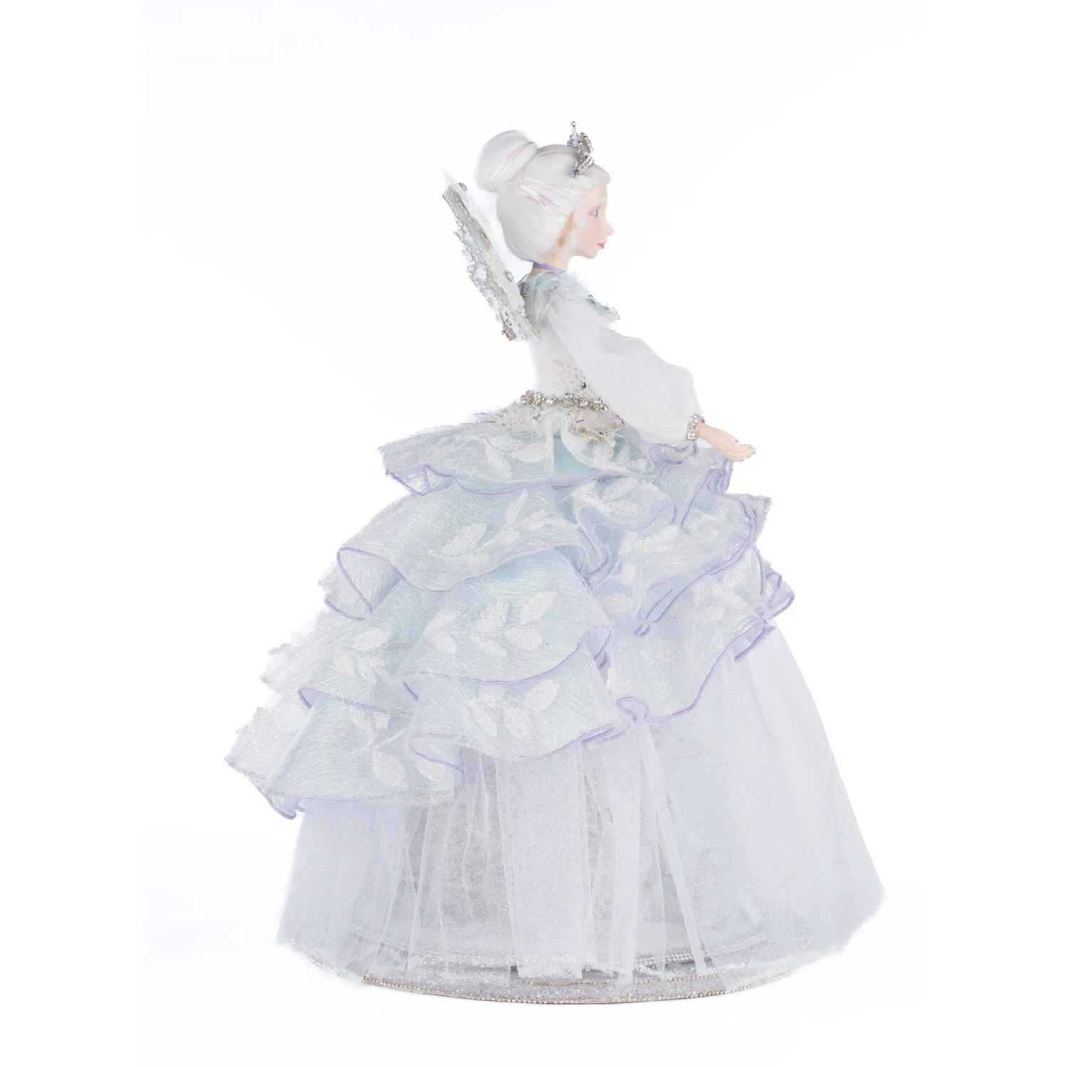 Queen Crystalline Cloche Figure, 20" - Image 4