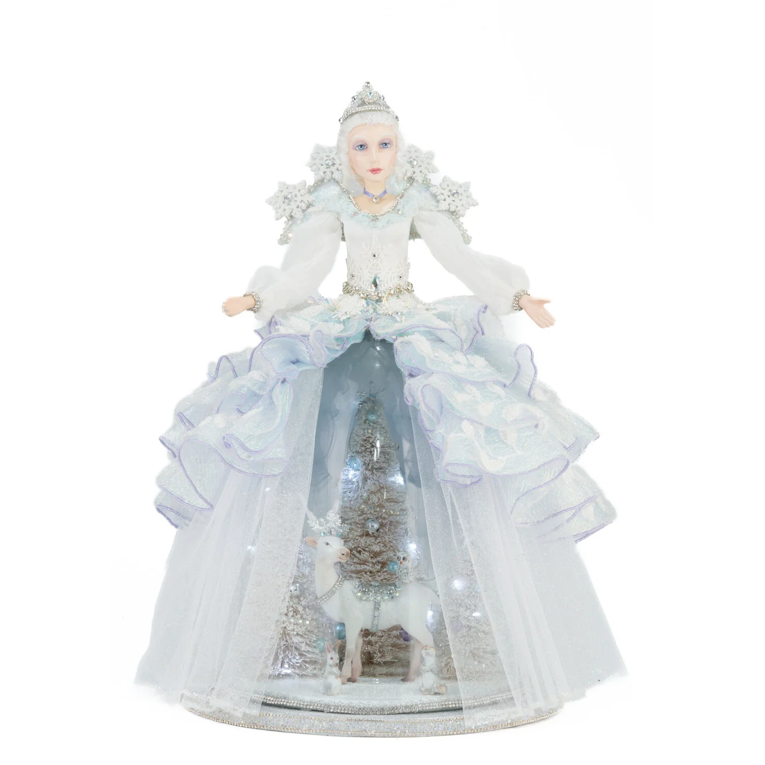 Queen Crystalline Cloche Figure, 20" - Image 5