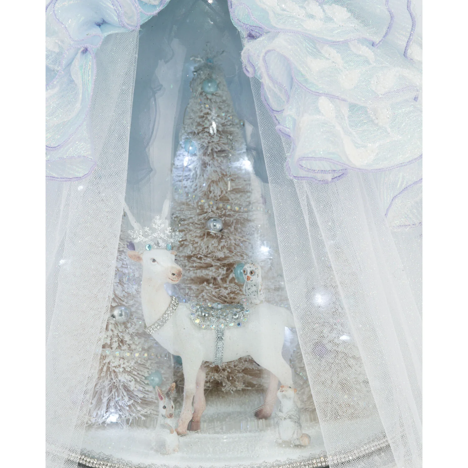 Queen Crystalline Cloche Figure, 20" - Image 7
