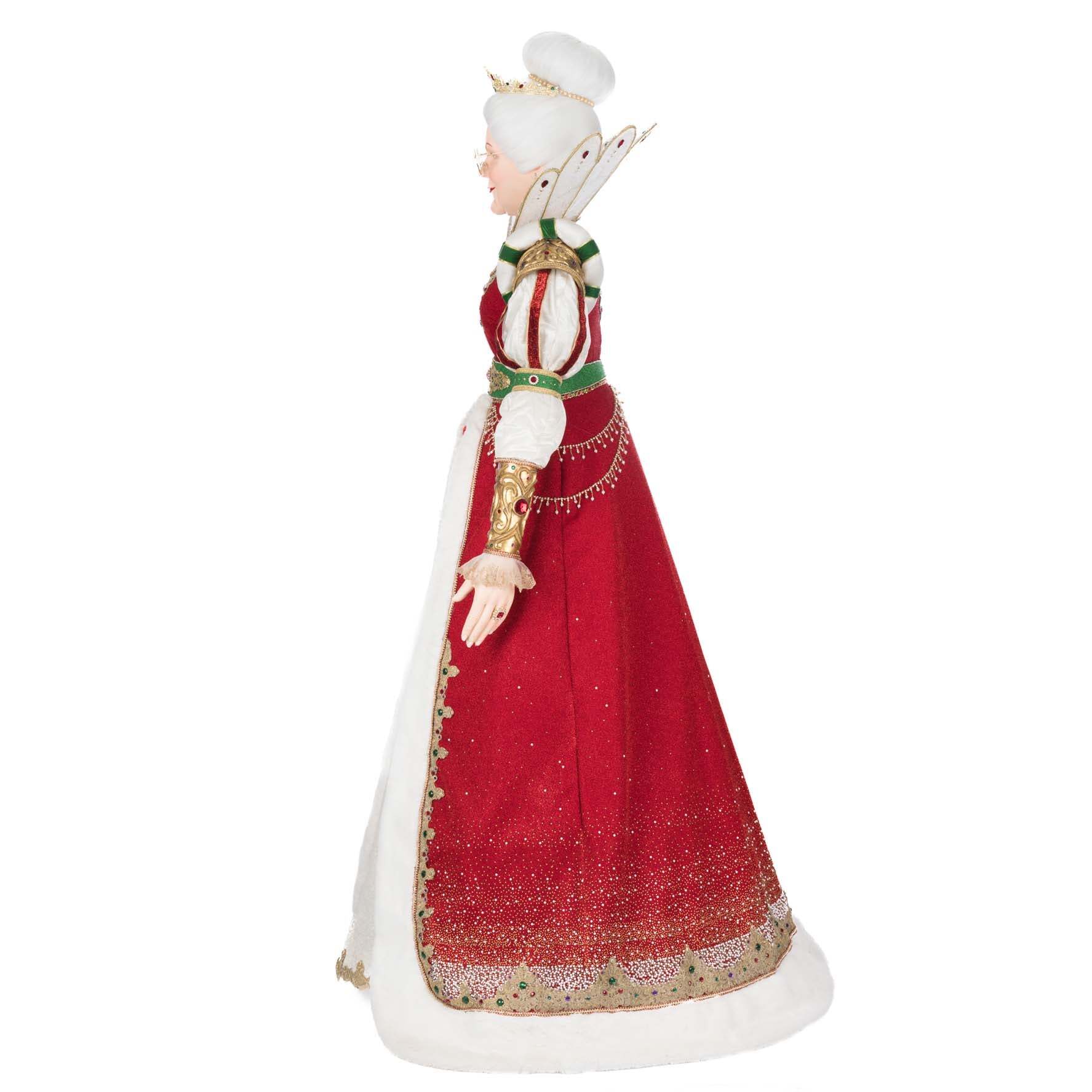 Queen Noelle Claus Life Size Doll, 64" - Image 4