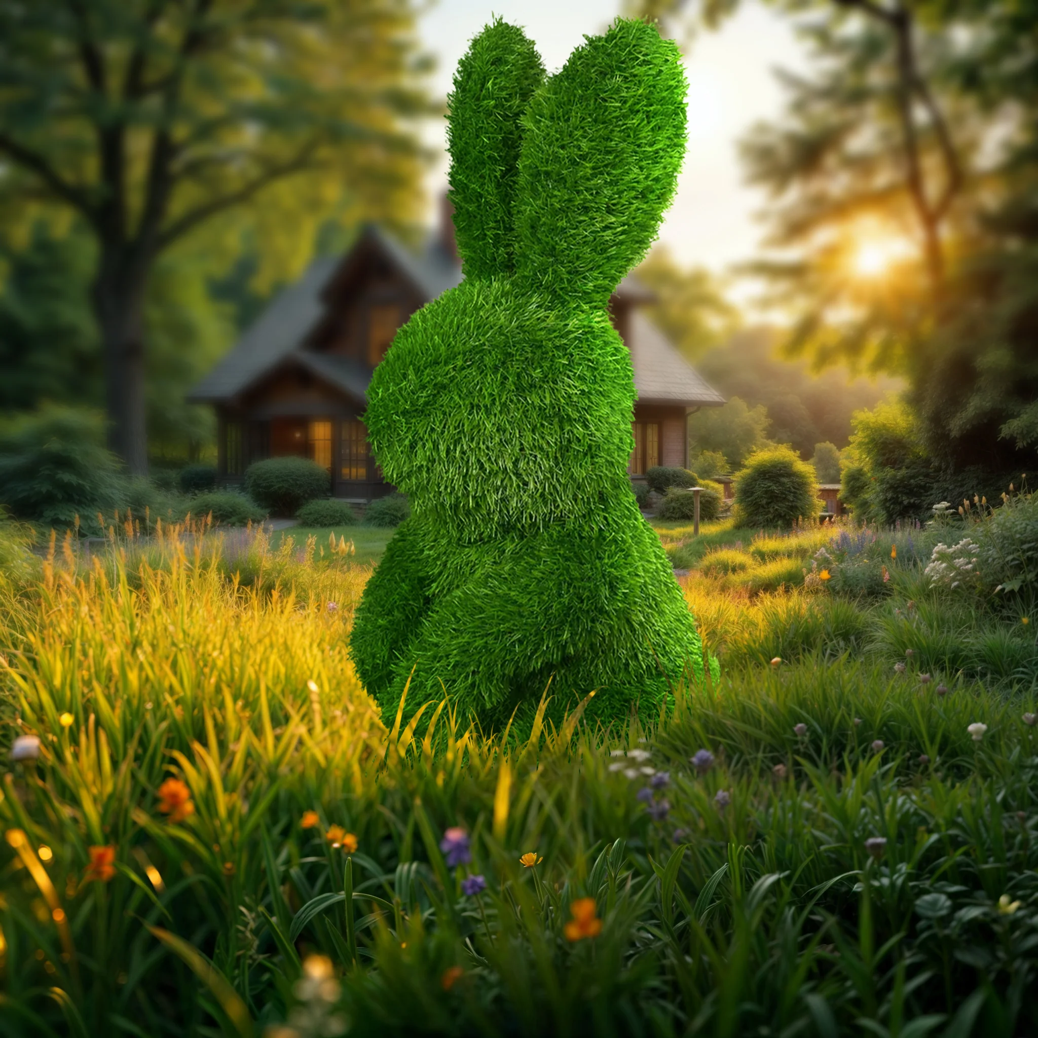 Rabbit with standing ears, 20" - Image 2