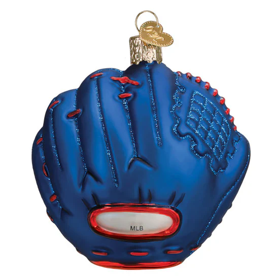 Rangers Baseball Mitt Ornament - Image 3