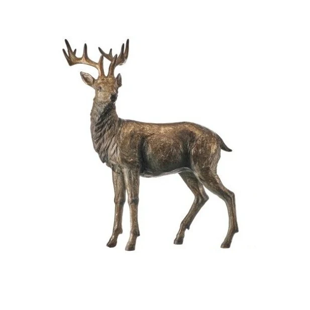 Resin Forest Deer Figurine, 17" (2 styles - sold individually) - Image 2