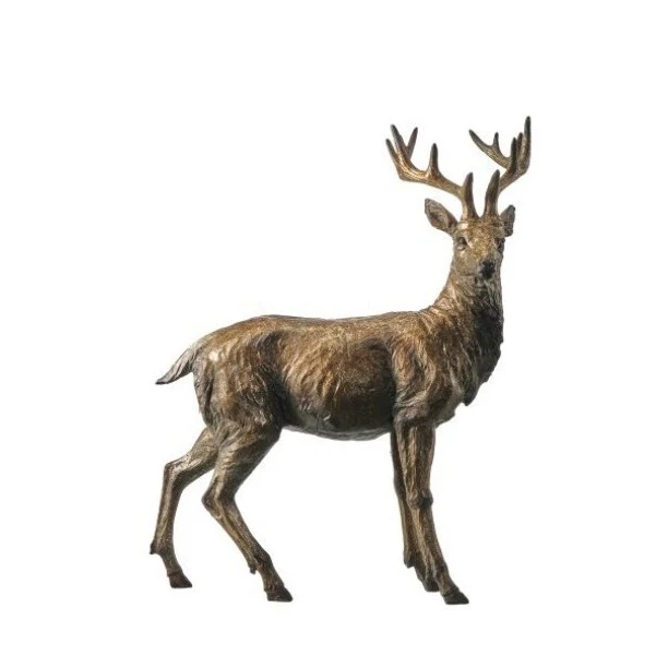 Resin Forest Deer Figurine, 17" (2 styles - sold individually) - Image 3