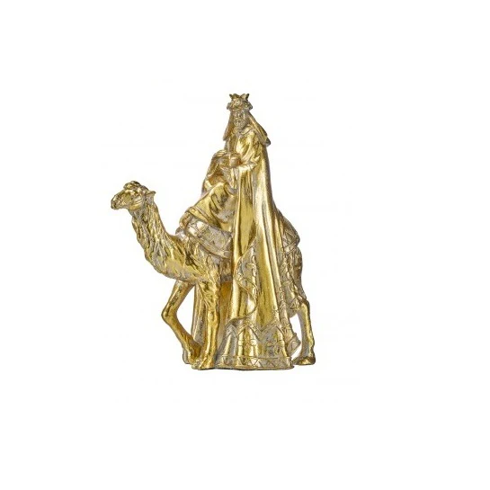Resin Gilded Three Kings Figurines, 11" (Set of 3) - Image 4