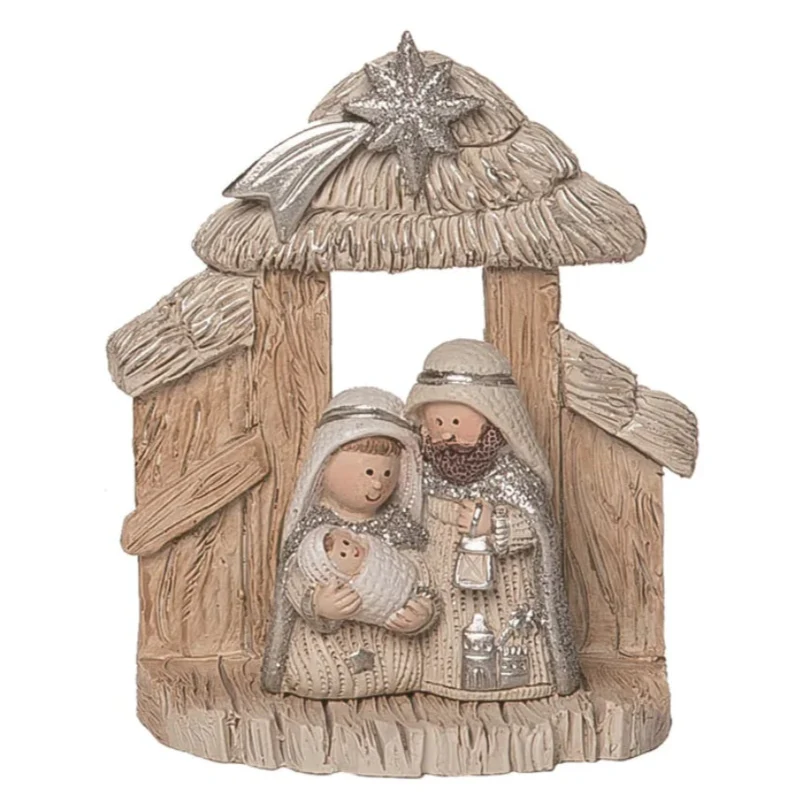 Resin Shining Nativity Figurine (2 styles - sold individually) - Image 3