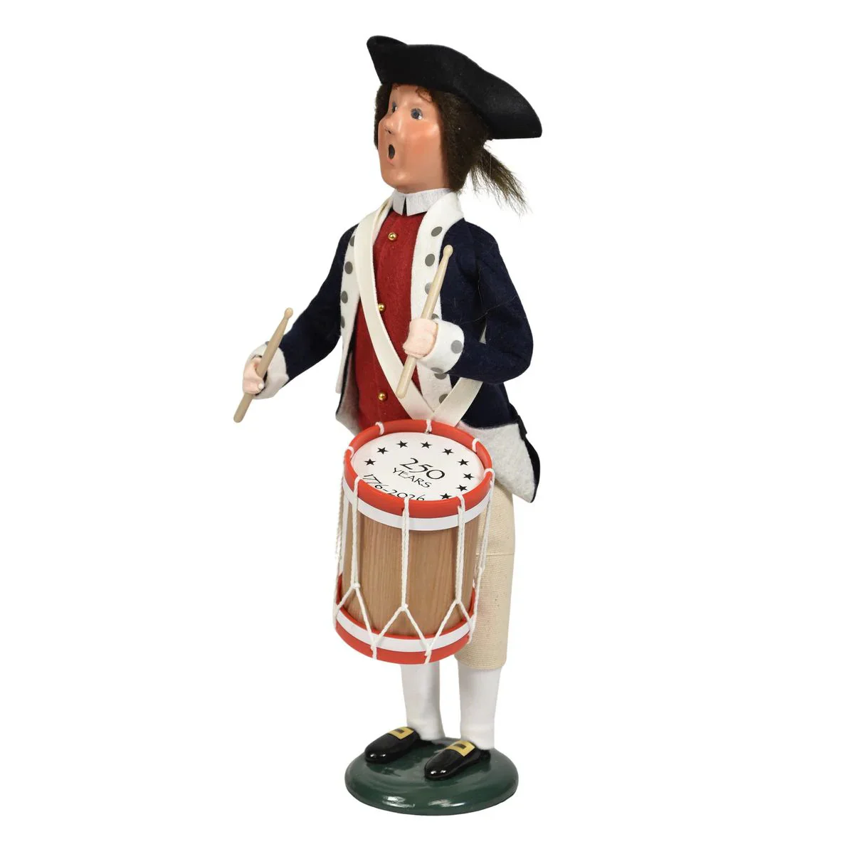 Revolutionary Drummer 1776 Caroler Figurine, 13" - Image 6
